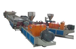 Ligne de production de coffrage de construction en PVC