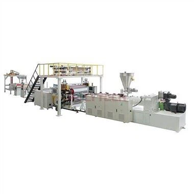 Machine d’extrusion de revêtements de sol SPC